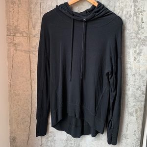 Athleta Hoodie with Thumb Holes, Black